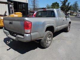 2016 TOYOTA TACOMA EXTRA CAB SILVER 2.7 AT 2WD Z19741